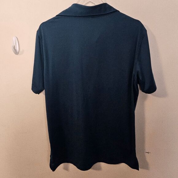 Peter Millar Summer Comfort Golf Tour Performance Dri Fit Polo Shirt Men's Teal - Picture 4 of 4